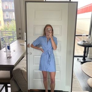 & Other Stories button up t-shirt dress